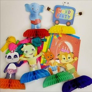 Word Party Birthday Party Decorations Lot Balloons